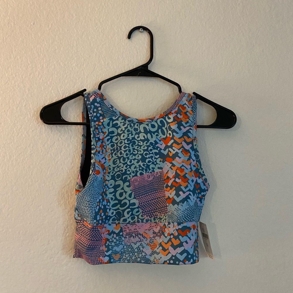 Anthropologie sports bra style top